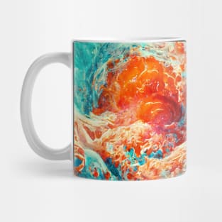 Fire and Ice Galaxy Mug